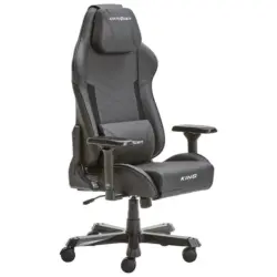 Gamingstuhl in Lederlook Schwarz