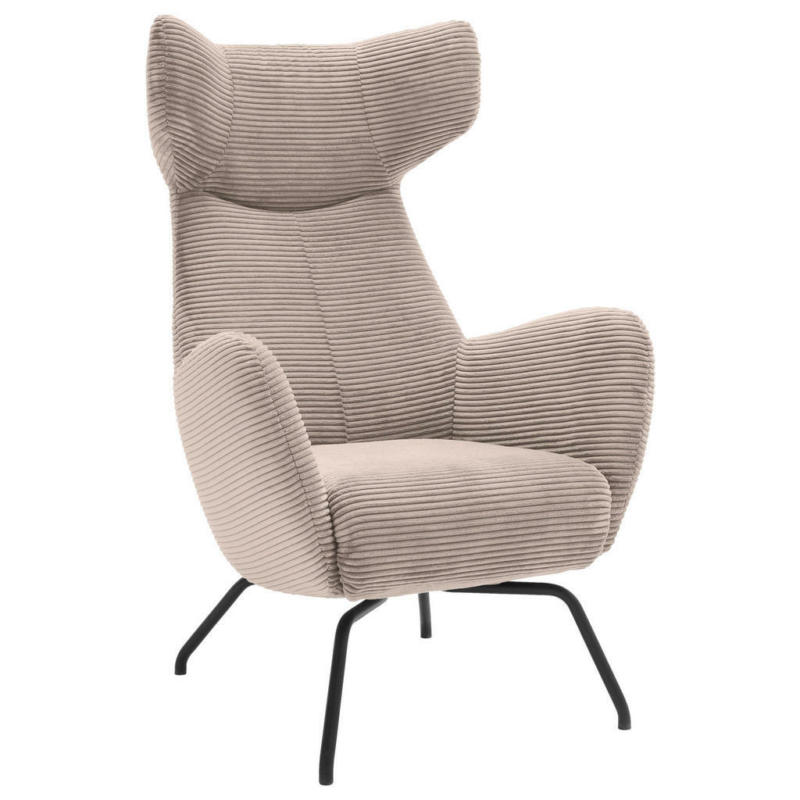 Sessel in Kord Taupe