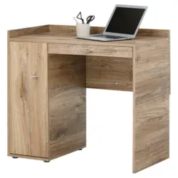 Schreibtisch 90/48/79 cm in Eichefarben