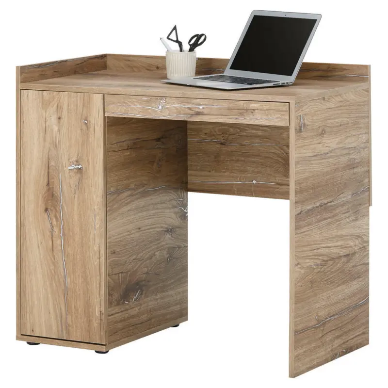 Schreibtisch 90/48/79 cm in Eichefarben