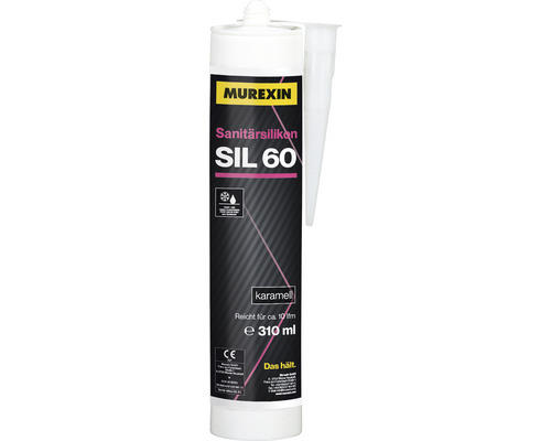 Sanitär Silikon Murexin SIL60 karamell 310 ml