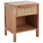 XXXLutz Lauterach - Ihr Möbelhaus bei Bregenz Nachtkästchen in Hartholz Akazie Akaziefarben