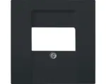 Hornbach TAE-Abdeckung Zentralplatte Busch-Jaeger Future Linear unterputz schwarz matt (1762-885-506)