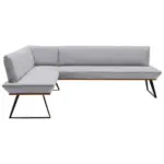 XXXLutz Lauterach - Ihr Möbelhaus bei Bregenz Eckbank 163/223 cm in Schwarz, Eichefarben, Hellgrau