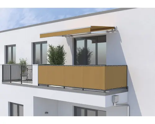 SOLUNA Balkonverkleidung H:95 cm Stoff Dessin S2180 (Meterware)