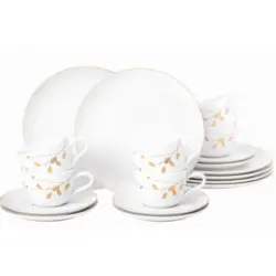 Kaffeeservice Liberty - Golden Rose Hip 18-teilig