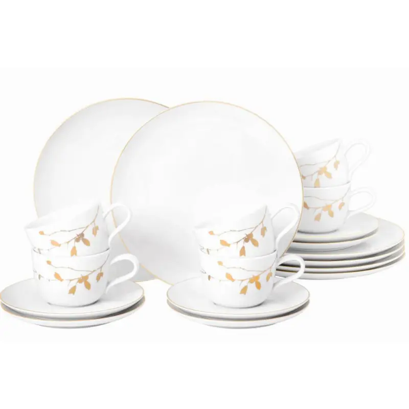 Kaffeeservice Liberty - Golden Rose Hip 18-teilig