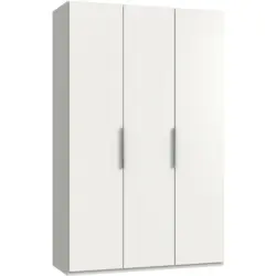 Drehtürenschrank in Weiß