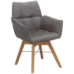 XXXLutz Lauterach - Ihr Möbelhaus bei Bregenz Armlehnstuhl in Holz, Textil Eichefarben, Cappuccino