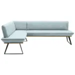 XXXLutz Lauterach - Ihr Möbelhaus bei Bregenz Eckbank 163/223 cm in Schwarz, Eichefarben, Hellblau