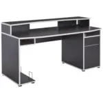 XXXLutz Lauterach - Ihr Möbelhaus bei Bregenz Gaming Tisch 170/65,3/90,8 cm in Anthrazit, Weiß