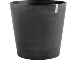 Pflanztopf Ecopots Amsterdam mit Rollen Kunststoff Ø 60 cm H 56 cm dunkelgrau