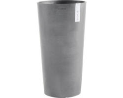 Pflanzvase Ecopots Amsterdam Kunststoff Ø 34 cm H 66 cm grau