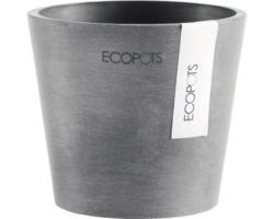 Pflanztopf Ecopots Amsterdam Mini Kunststoff Ø 10,5 cm H 9,2 cm grau