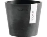 Hornbach Pflanztopf Ecopots Amsterdam Mini Kunststoff Ø 10,5 cm H 9,2 cm dunkelgrau