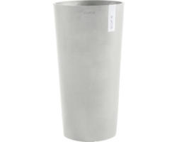 Pflanzvase Ecopots Amsterdam Kunststoff Ø 34 cm H 66 cm weißgrau