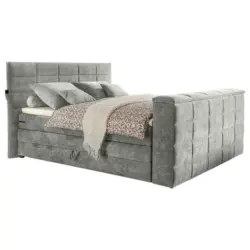 Boxspringbett 180/200 cm in Schlammfarben