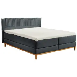 Boxspringbett 180/200 cm in Anthrazit