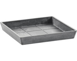 Untersetzer Ecopots Kunststoff 38,5x38,5x3,4 cm grau