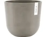Hornbach Pflanztopf Ecopots Oslo Kunststoff Ø 25 cm H 21,8 cm braungrau