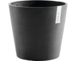 Hornbach Pflanztopf Ecopots Amsterdam Kunststoff Ø 30 cm H 26 cm dunkelgrau