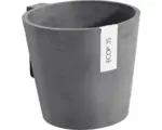 Hornbach Pflanztopf Ecopots Amsterdam Wall Kunststoff Ø 20 cm H 17,5 cm grau