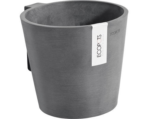 Pflanztopf Ecopots Amsterdam Wall Kunststoff Ø 20 cm H 17,5 cm grau