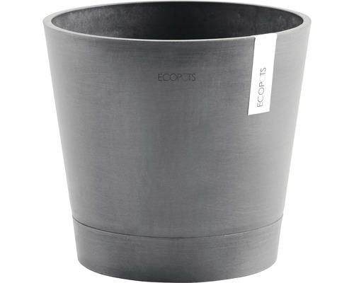 Pflanztopf Ecopots Venice Kunststoff Ø 40 cm H 35 cm grau