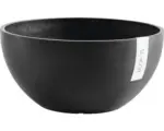 Hornbach Pflanzschale Ecopots Brussels Kunststoff Ø 35 cm H 16,5 cm dunkelgrau