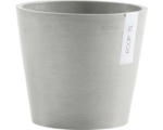 Hornbach Pflanztopf Ecopots Amsterdam Kunststoff Ø 20 cm H 17,5 cm weißgrau