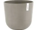 Hornbach Pflanztopf Ecopots Oslo Kunststoff Ø 35 cm H 30,5 cm braungrau
