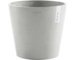 Hornbach Pflanztopf Ecopots Amsterdam Kunststoff Ø 40 cm H 35 cm weißgrau