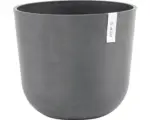 Hornbach Pflanztopf Ecopots Oslo Kunststoff Ø 35 cm H 30,5 cm grau