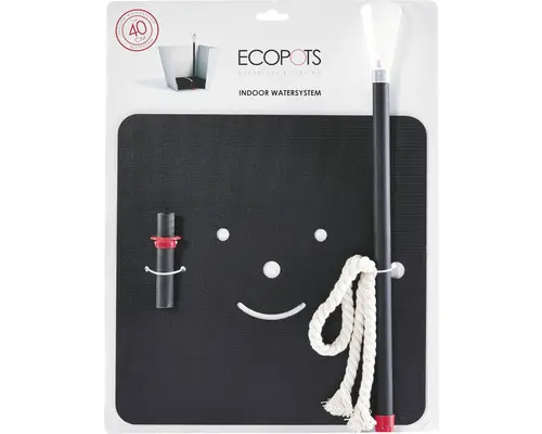 Bewässerungssystem Ecopots für Pflanzkübel Rotterdam 37,5x37,5x1,5 cm