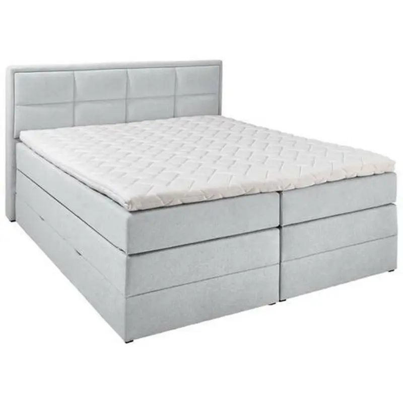 Boxspringbett 180/200 cm in Greige