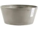 Hornbach Pflanzschale Ecopots Frankfurt Kunststoff Ø 41 cm H 18 cm braungrau