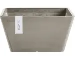 Hornbach Pflanzkasten Ecopots Berlin Kunststoff 25 x 25 x 12,8 cm braungrau