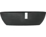 Hornbach Pflanzschale Ecopots Sofia Kunststoff 56x14x16 cm dunkelgrau