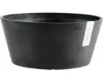 Hornbach Pflanzschale Ecopots Frankfurt Kunststoff Ø 50 cm H 25 cm dunkelgrau