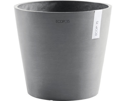 Pflanztopf Ecopots Amsterdam Kunststoff Ø 30 cm H 26 cm grau