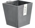 Hornbach Blumenkasten Ecopots Manhatten Wall S Kusntstoff 15x17,4x15 cm grau