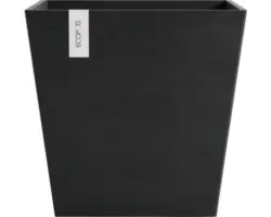 Pflanzkübel Ecopots Rotterdam Kunststoff 45,4x45,4x44 cm dunkelgrau