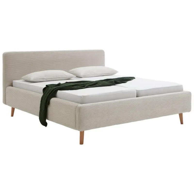 Polsterbett 180/200 cm in Beige