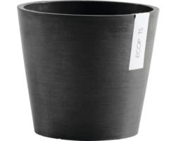 Pflanztopf Ecopots Amsterdam Kunststoff Ø 20 cm H 17,5 cm dunkelgrau