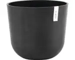 Hornbach Pflanztopf Ecopots Oslo Kunststoff Ø 35 cm H 30,5 cm dunkelgrau
