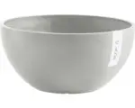 Hornbach Pflanzschale Ecopots Brussels Kunststoff Ø 30 cm H 14 cm weißgrau
