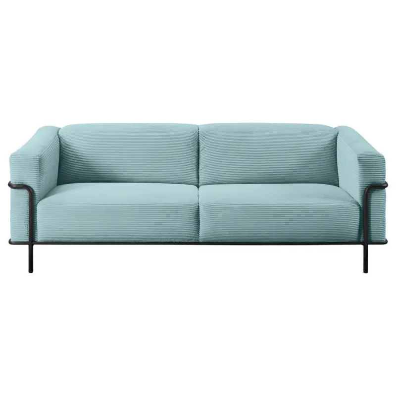 2,5-Sitzer in Kord Hellblau