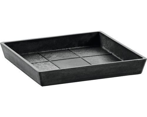 Untersetzer Ecopots Kunststoff 38,5x38,5x3,4 cm dunkelgrau