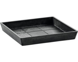 Untersetzer Ecopots Kunststoff 29,6x29,6x3 cm dunkelgrau