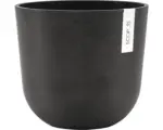 Hornbach Pflanztopf Ecopots Oslo Kunststoff Ø 25 cm H 21,8 cm dunkelgrau